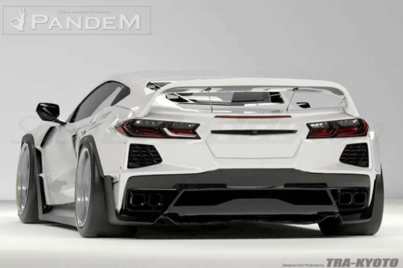 GReddy Pandem RB 2020+ Chevrolet Corvette C8 Rear Wing - 66980805