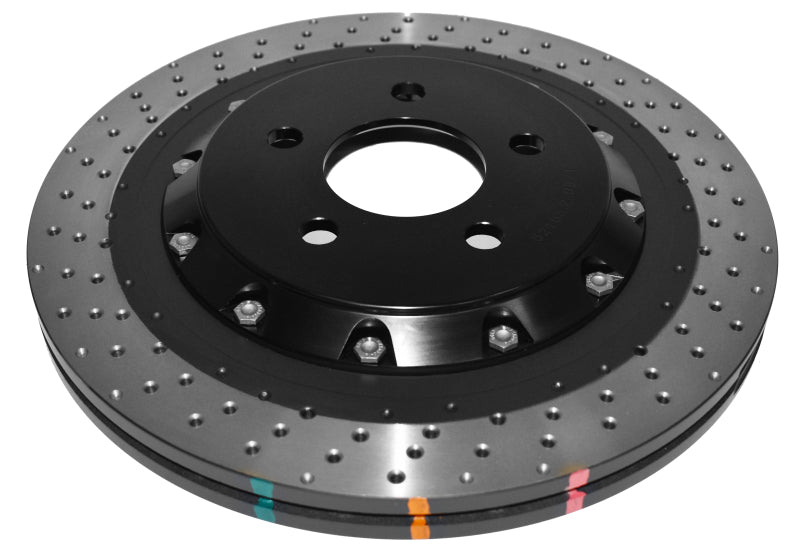 DBA 15-20 Ford Mustang GT (w/380mm Front Rotor/Brembo Calipers) Rear 5000 Series Drill & Slot Ring - DBA52165.1XD
