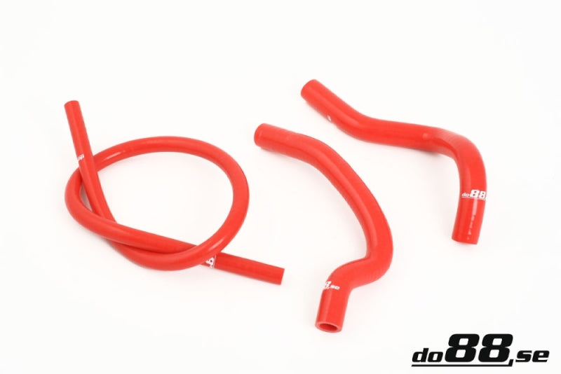 do88 Volvo 240 Turbo 79-84 Coolant Hoses Complement Red - DO88-KIT88R