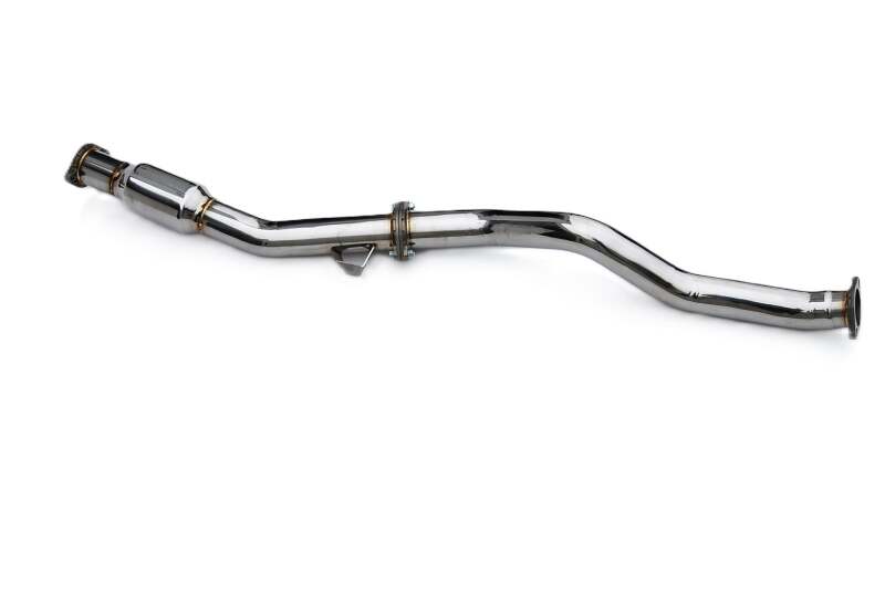 Invidia 2022+ Subaru WRX Auto Bottom High Flow Cat Front Pipe - HS22SW4AFPCB