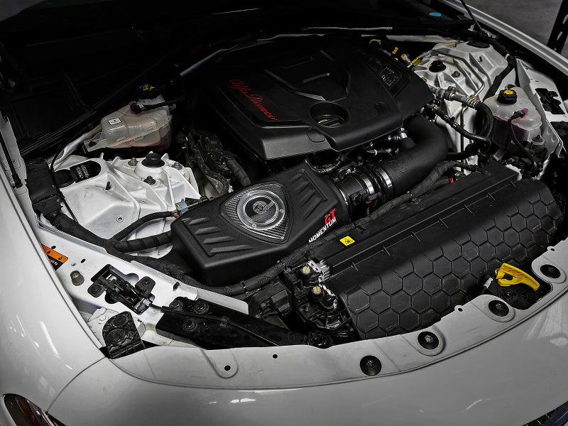 aFe POWER Momentum GT Pro Dry S Intake System 17-21 Alfa Romeo Giulia L4-2.0L (t) - 51-76902-1