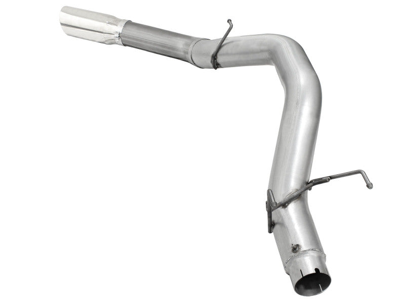 aFe MACHForce XP 5in DPF-Back SS Exht Dodge RAM 13-14 6.7L (td) Mega Cab w/ Polished Tip - 49-42039-P