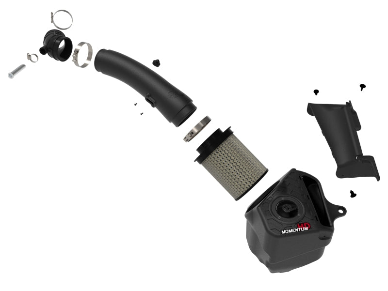 aFe 20-21 Jeep Wrangler (JL) V6-3.0L (td) Momentum HD Cold Air Intake System w/ Pro GUARD 7 Media - 50-70062G