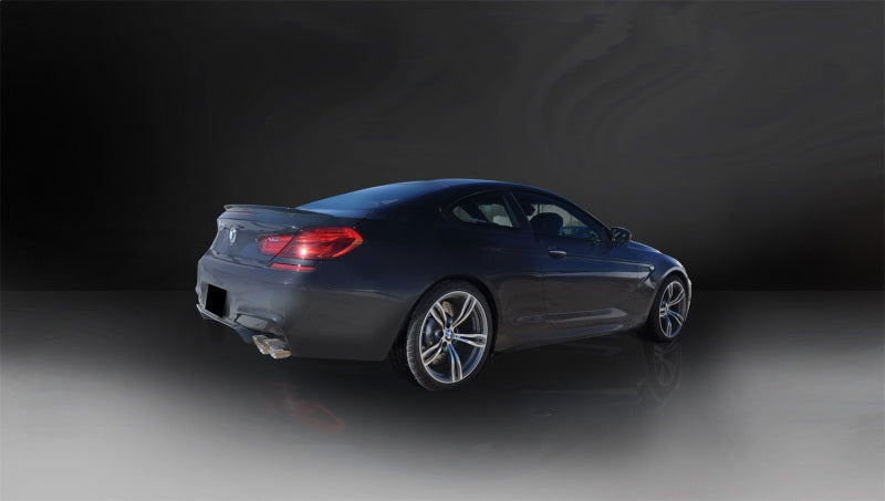 Corsa 2012-2017 BMW M6 F12 / F13 / F06 Polished Sport Axle-Back Exhaust - 14929