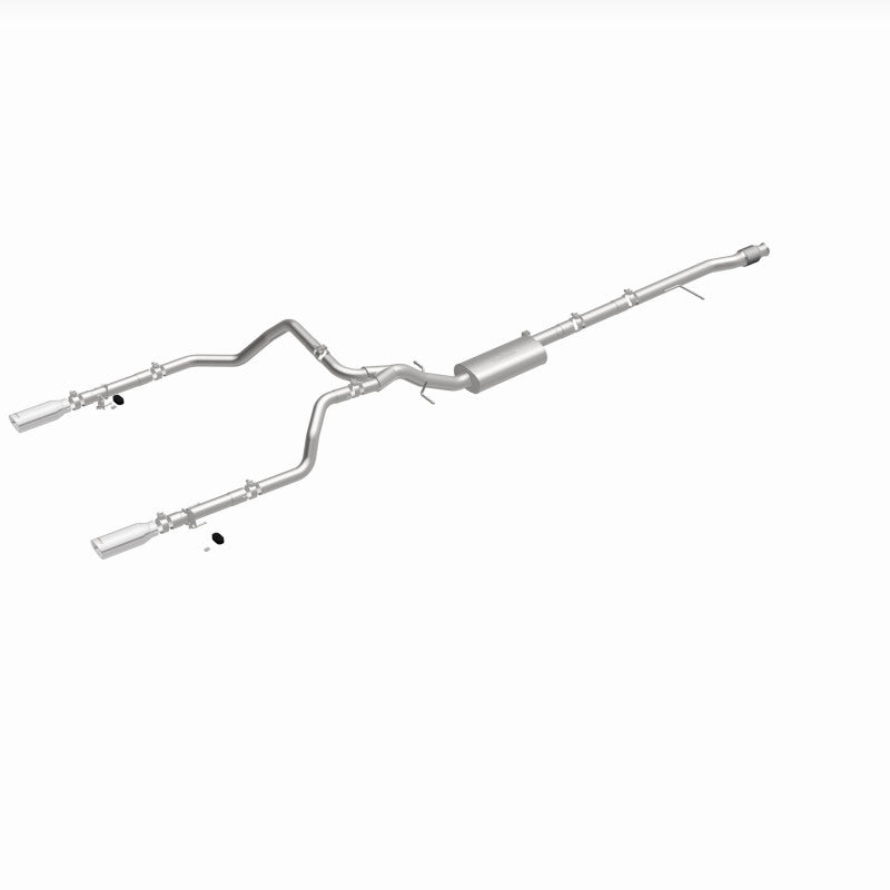 MagnaFlow 2019 Chevy Silverado 1500 V8 5.3L/V6 4.3 Street Series Dual Exit Exhaust w/ Polished Tips - 19471