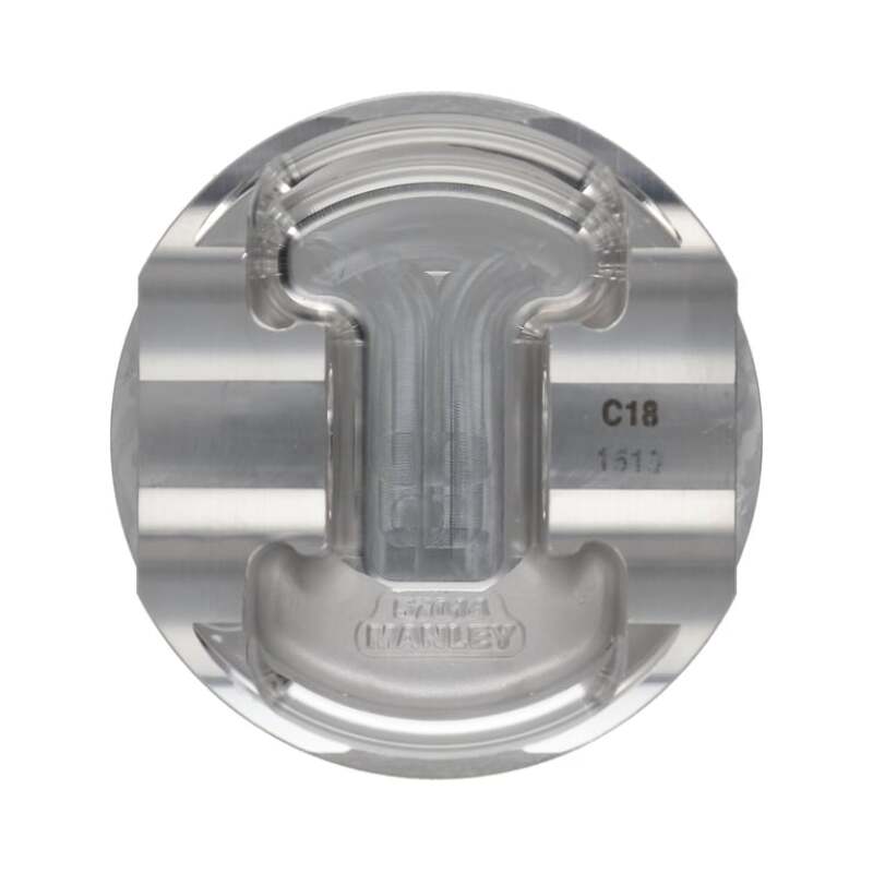 Manley Toyota Supra Turbo (2JZGTE) 87mm +1.0mm Oversized Bore 10:1 Flat Top Piston Set w/ Ring - 609115C-6