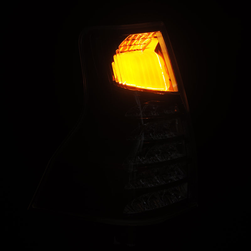 AlphaRex 14-21 Lexus GX470 PRO-Series LED Tail Lights -  Alpha Black - 678015