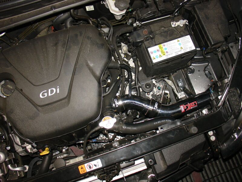 Injen 12 Kia Soul 1.6L 4cyl Black Cold Air Intake w/ MR Tech & Super Nano-Web Filter - SP1311BLK
