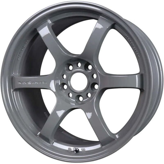 Gram Lights 57DR 18x9.5 +22 5x114.3 Glossy Gray Wheel - WGIX22EAG