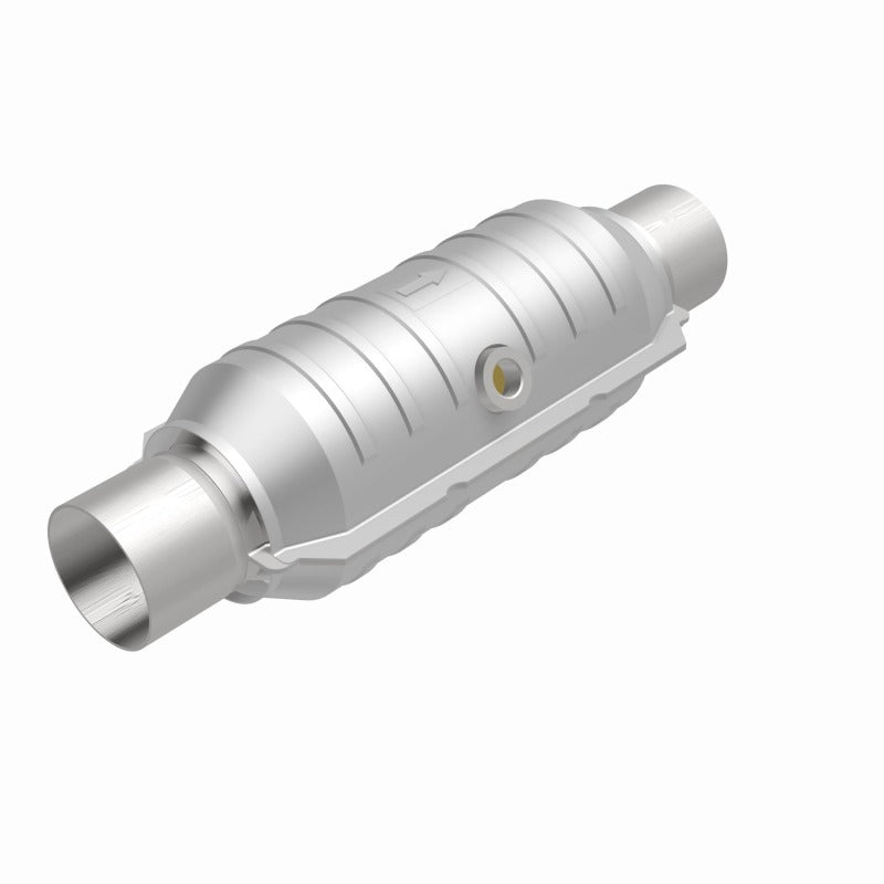 MagnaFlow Conv Univ 2in Inlet/Outlet Center/Center Round 11in Body L x 5.125in W x 15in Overall L - 51354