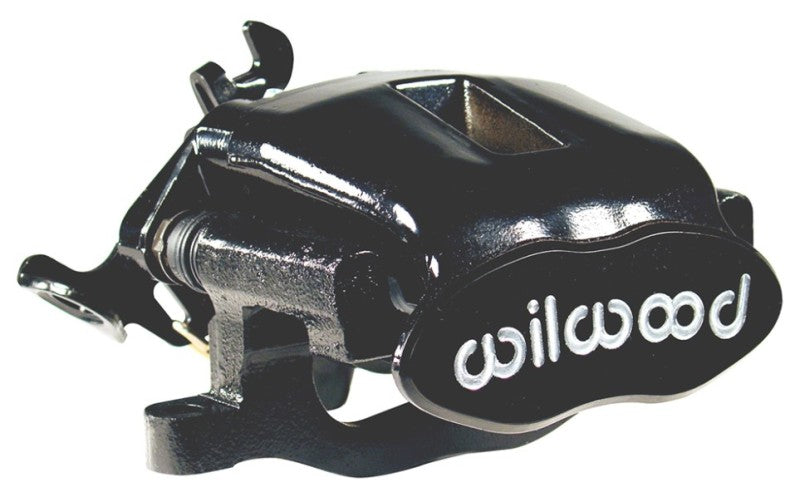 Wilwood Caliper-Combination Parking Brake-Pos 1-R/H-Black 34mm piston .81in Disc - 120-9808-1-BK