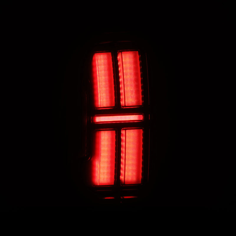 AlphaRex 05-15 Toyota Tacoma NOVA LED Tail Lights - Black - 680052