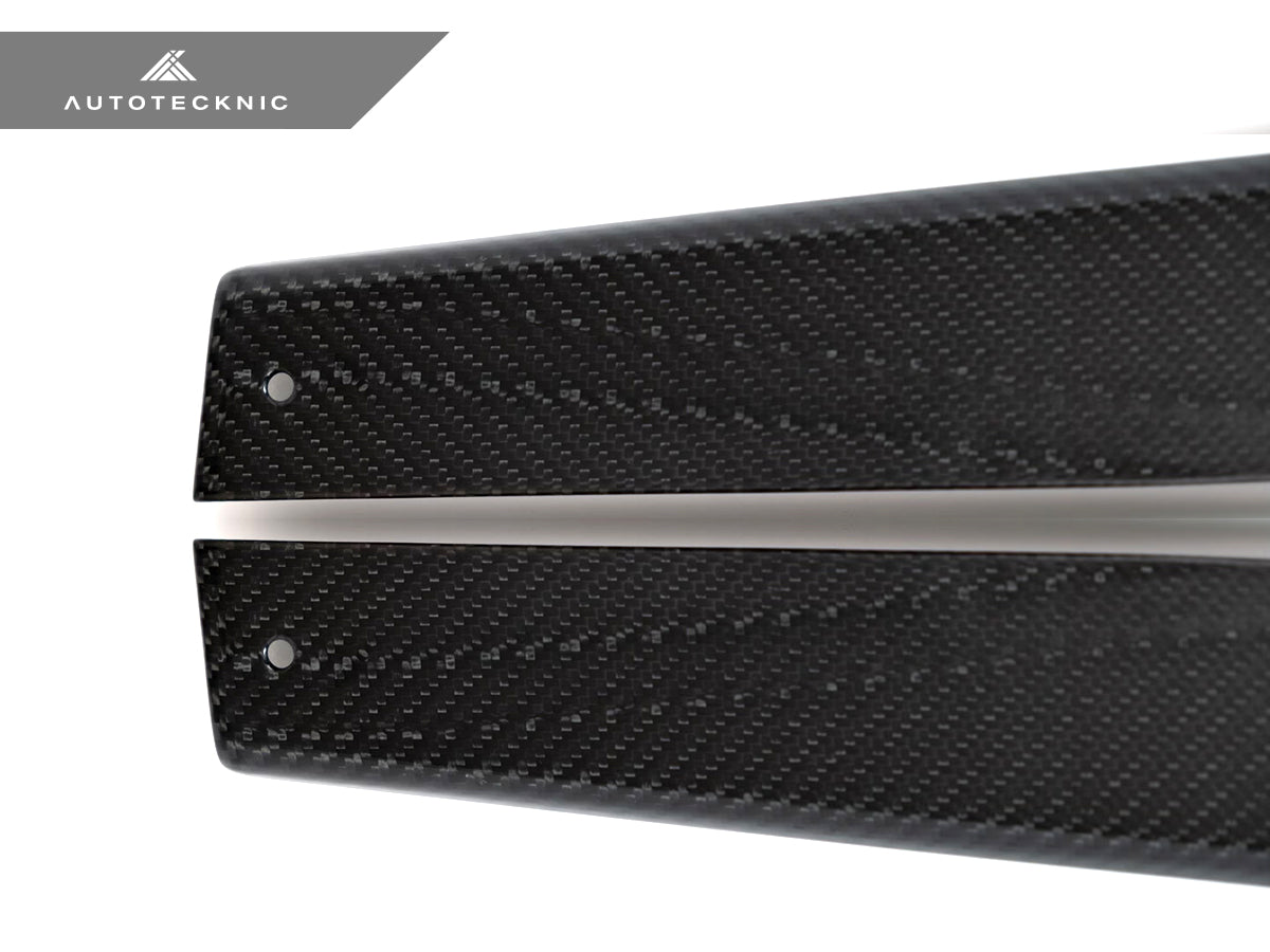 AutoTecknic Dry Carbon Fiber Side Sill Set - BMW G01 X3 | G02 X4