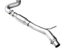 Load image into Gallery viewer, AWE Tuning MK8 Volkswagen Golf R 3in Touring Edition Quad Exhaust - Diamond Black Tips - 3015-43658