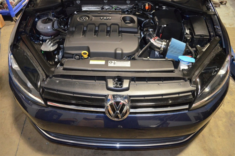 Injen 2015 Volkswagen Golf TDI MK7 2.0L (t) Polished SRI with MR Technology and Heat Shield - SP3010P