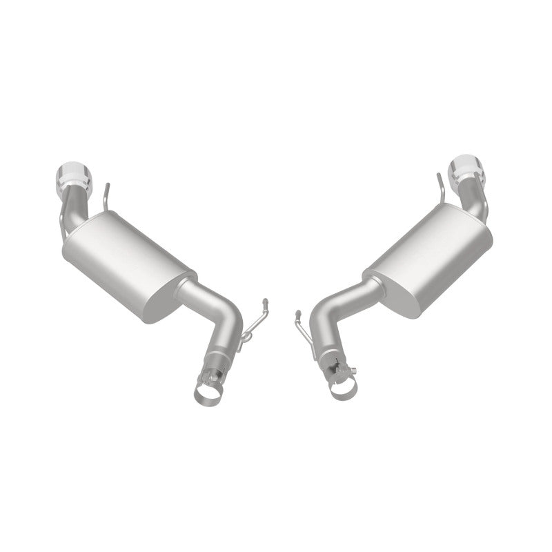MagnaFlow Street Series Axle Back 14-15 Chevy Camaro 6.2L V8 SS Polished Dual Split Rear Exit - 19185