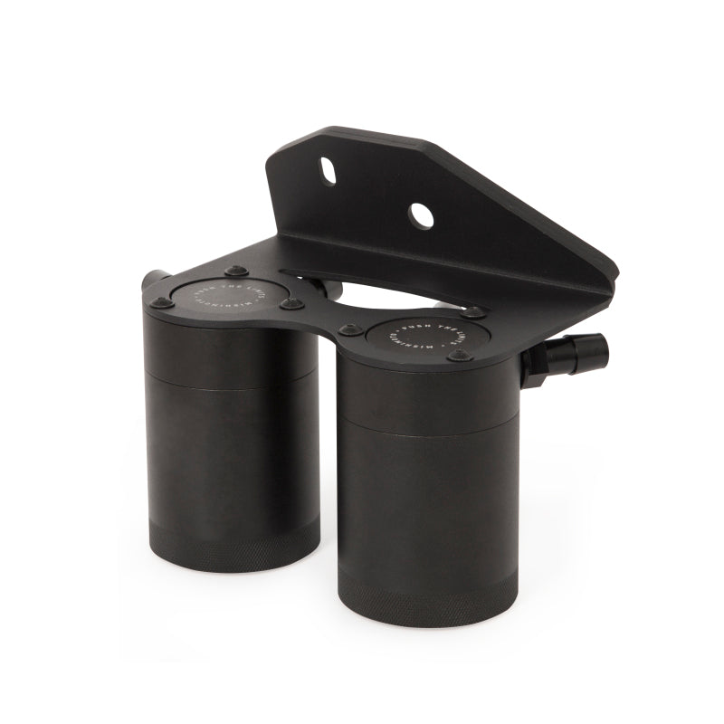 Mishimoto 15-17 Ford F-150 2.7L EcoBoost Baffled Oil Catch Can - Black - MMBCC-F27T-15SBE