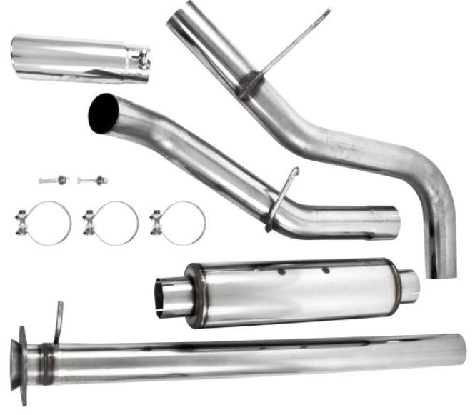 MBRP 11-19 Chevy/GMC 2500HD PU 6.0L V8 Single Side Exit Alum Cat Back Perf Exhaust - S5076AL