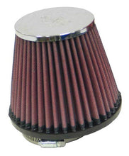 Load image into Gallery viewer, K&amp;N Universal Chrome Filter 2.875in Flange ID / 5.188 Base OD / 3.5in Top OD / 4.438in Height - RC-4570