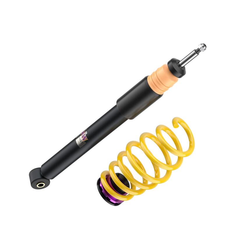 KW Coilover Kit V1 Audi A3 Quattro (8P) all engines w/o electronic dampening control - 10280029