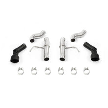 Load image into Gallery viewer, Mishimoto 2016+ Chevrolet Camaro SS Dual-Tip Race Axle-Back Exhaust w/ Black Tips