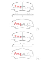 Load image into Gallery viewer, DBA 11-16 Hyundai Accent Front RP Performance Brake Pads - DB2272RP