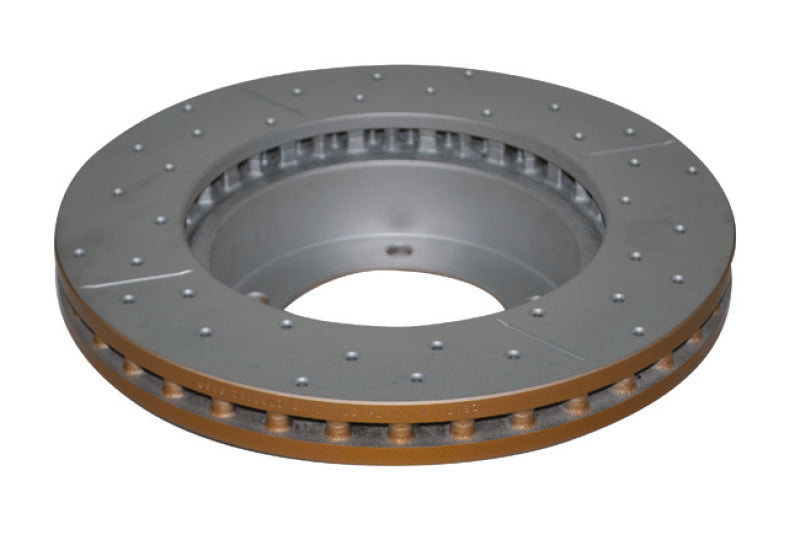 DBA 98-05 Lexus LX 470 / 98+ Toyota Landcruiser 100 Series Front Drilled & Slotted 4000 Series Rotor - DBA4788XS
