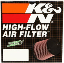 Load image into Gallery viewer, K&amp;N Filter Universal Rubber Filter 2.5 inch Flange 5.25 inch Base 5.75 inch Height - RU-5005