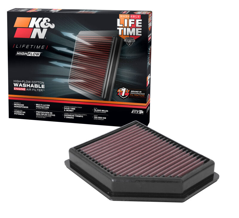K&N 20-22 Nissan Sentra 2.0L L4 Replacement Air Filter - 33-5110