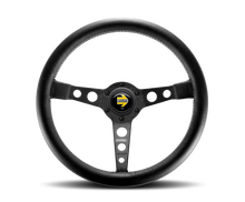 Load image into Gallery viewer, Momo Prototipo Steering Wheel 350 mm - Black Leather/Wht Stitch/Black Spokes - PRO35BK2B
