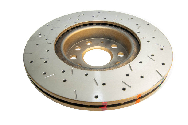 DBA 06-08 Audi A3 / 10/06+ TT / 10/04-10 VW Golf Front Drilled & Slotted 4000 Series Rotor - DBA42806XS
