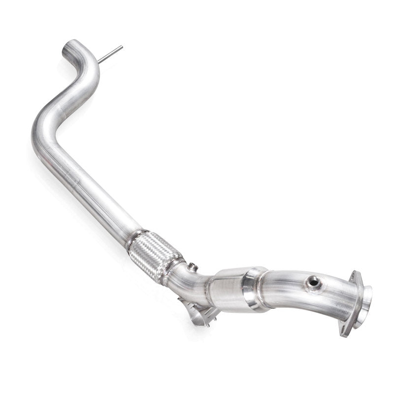 Stainless Works 2015-16 Mustang Downpipe 3in High-Flow Cats Performance Connection - M15EDPCATSW