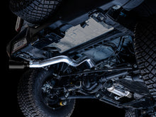 Load image into Gallery viewer, AWE Tuning 2021+ Ford Bronco 0FG Single Rear Exit Exhaust w/Diamond Black Tip &amp; Bash Guard - 3015-23789