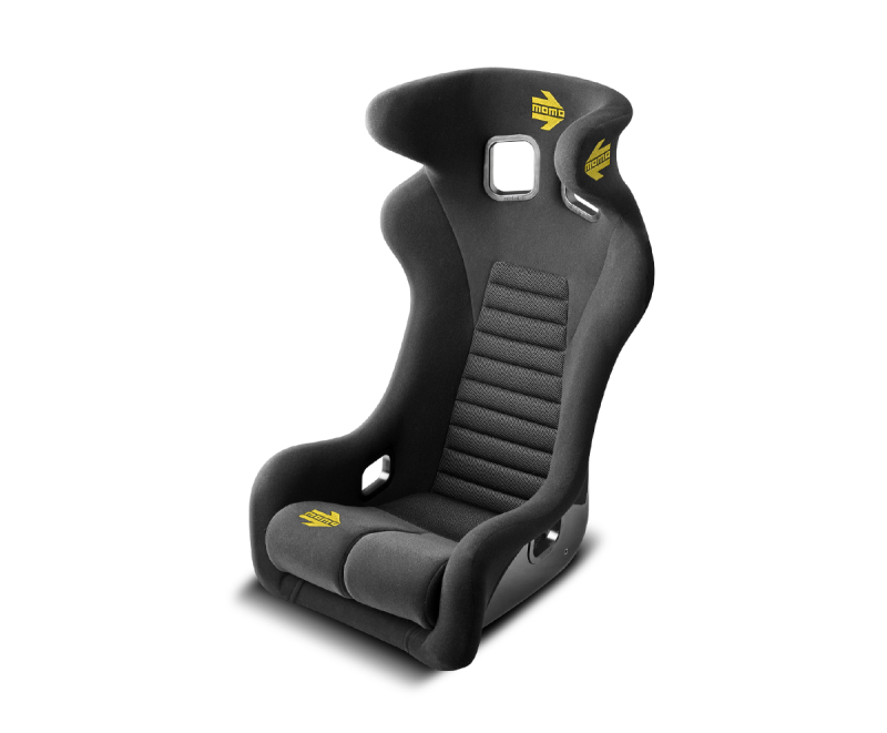 Momo Daytona XXL Seats (FIA 8855-1999) - Black Hardshell - 1081BLK-30