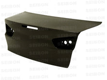 Load image into Gallery viewer, Seibon 08-09 Mitsubishi Evo X OEM-style Carbon Fiber Trunk Lid - TL0809MITEVOX