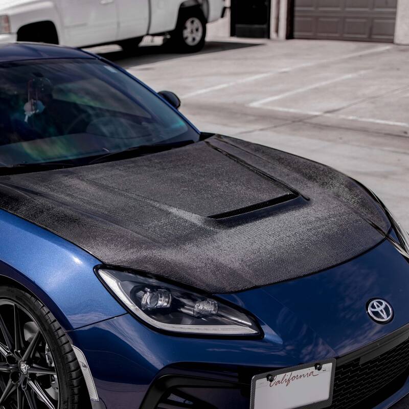 Seibon 2022 Toyota GR86 / Subaru BRZ VS-Style Carbon Fiber Hood - HD22TY86-VS