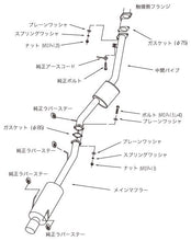 Load image into Gallery viewer, HKS 93-98 Nissan Silvia S14 SR20DET Hi-Power Exhaust - 31006-AN018