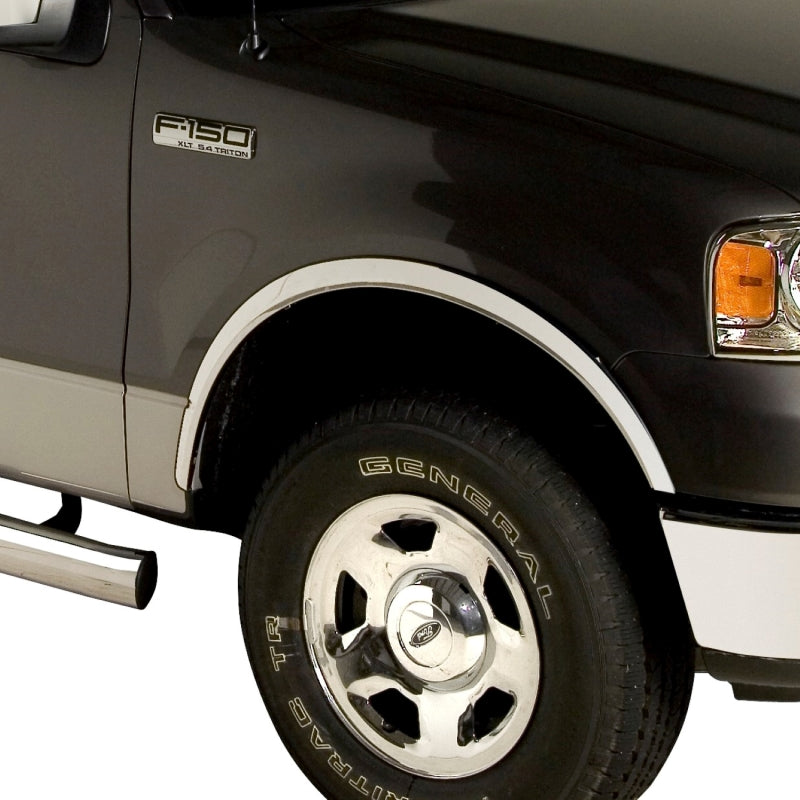 Putco 04-14 Ford F-150 Reg Cab/Ext Cab/Super Crew F-150 (w/o Factory Flares) - Full SS Fender Trim - 97219