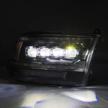 Load image into Gallery viewer, AlphaRex 09-18 Dodge Ram 2500 NOVA LED Proj Headlights Plank Style Design Black w/ Activation Light - 880555