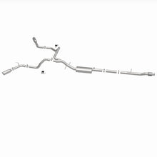 Load image into Gallery viewer, MagnaFlow 2019 Chevy Silverado 1500 V8 5.3L Street Series Dual Split Exit Exhaust w/ Polished Tips - 19473