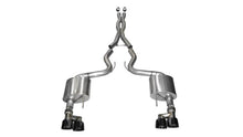Load image into Gallery viewer, Corsa 2015-2017 Ford Mustang GT 5.0 3in Cat Back Exhaust Black Quad Tips (Xtreme) - 14335BLK
