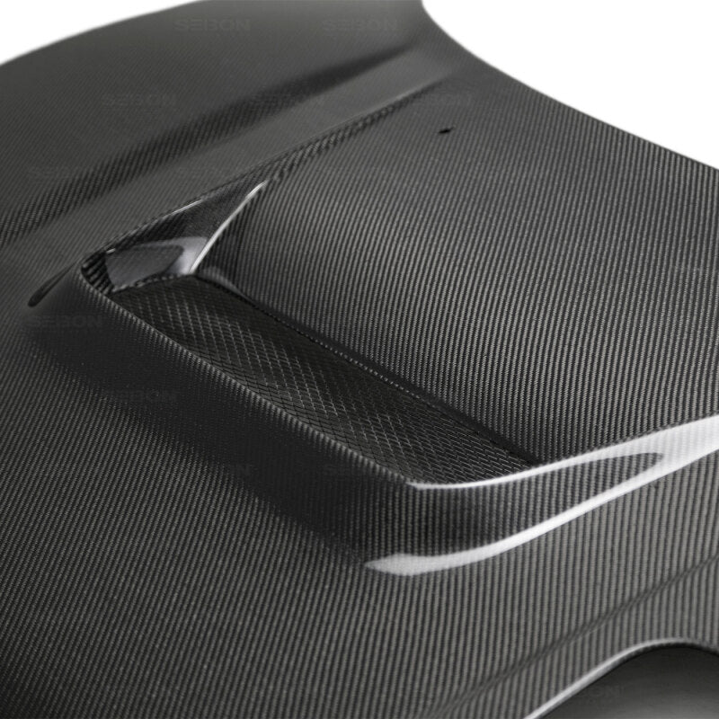 Seibon 92-01 Acura NSX VSII-style Carbon Fiber Hood - HD9201ACNSX-VSII