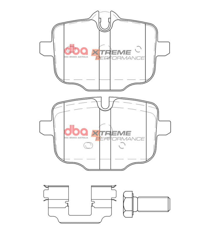 DBA 19-22 BMW 330i (Excl M Sport Package/Brakes) Rear XP Performance Brake Pads - DB15109XP