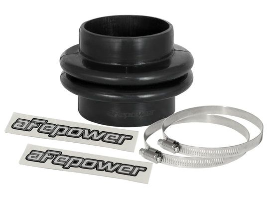 aFe Magnum FORCE Intake Coupling Kit(2-3/8 IN ID to 2-1/2 IN ID x 2-1/2 IN L)Reducing Coupler Black - 59-00078