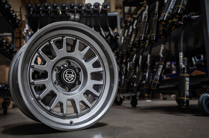 ICON Anza 17x8.5 / 6x5.5 / 25mm Offset / 5.75in BS - Gun Metal Wheel - 8217859057GM