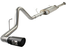 Load image into Gallery viewer, aFe MACHForce XP Exhausts Cat-Back SS-409 EXH CB Toyota Tundra 10-11 V8-5.7L 145.7 WB (blk tip) - 49-46008-B
