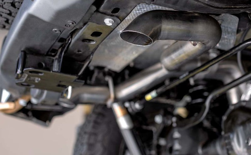MagnaFlow Cat Back 2018 Jeep Wrangler 2.0L Rock Crawler Series Single Exit Stainless Exhaust - 19428