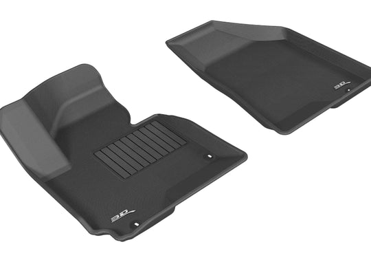 3D MAXpider 2014-2016 Kia/Hyundai Sportage/Tucson Kagu 1st Row Floormat - Black - L1KA02611509