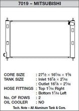 Load image into Gallery viewer, CSF 08-15 Mitsubishi Lancer Evo X Radiator - 7019