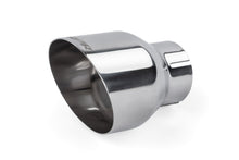 Load image into Gallery viewer, APR Single-Walled 4in Slash-Cut Tips - Polished Silver - Set of 2 - TPK0004